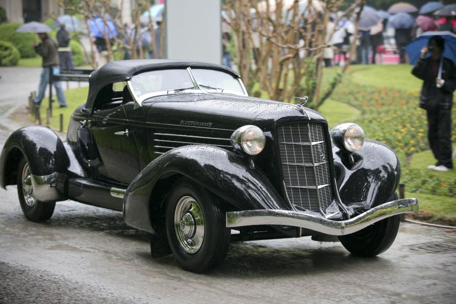  Auburn 852 SC Dual Ratio Speedster 1936 года  (фото 35 из 48)